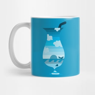 Tropical Blue Smoothie Mug